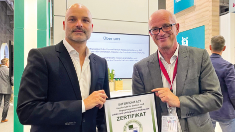 Verleihung des "TOP-Veranstalter"-Zertifikats auf der ITB Berlin 2025 :: © INTERCONTACT
